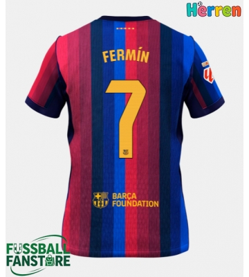 Barcelona Fermin Lopez #7 Replik Heimtrikot 2026-27 Kurzarm